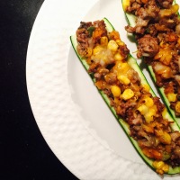 ZUCCHINI BOAT | Go ahead and eat it like a taco, nobody's looking